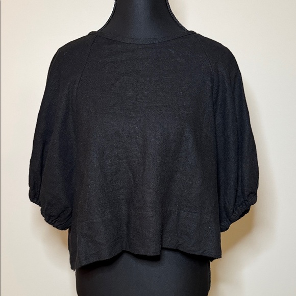 House of Harlow 1960 Tops - House of Harlow 1960 Elegant Black Blouse